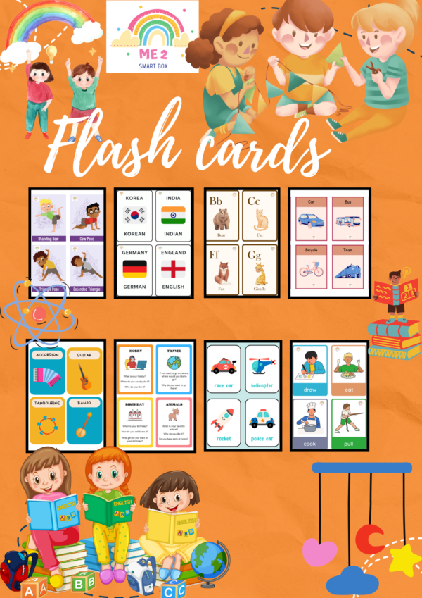 Kids Flashcards Box