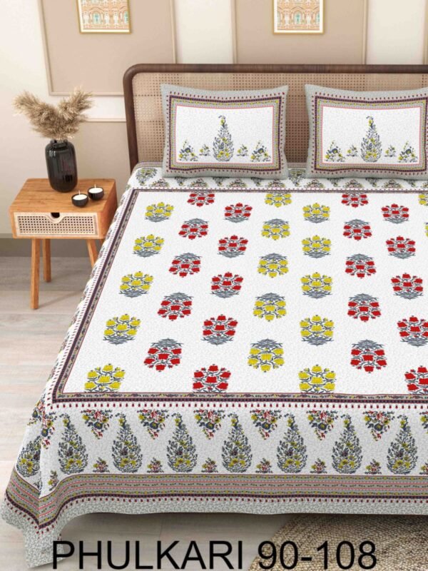 Phulkari Bedsheet 10