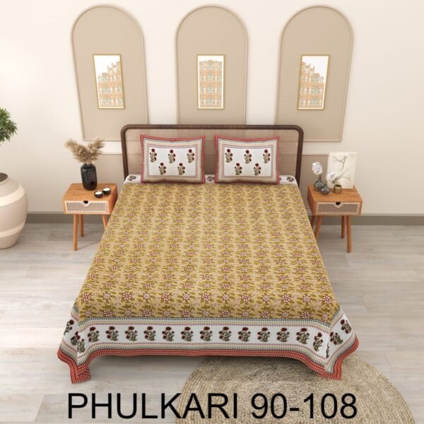 Phulkari Bedsheet 21