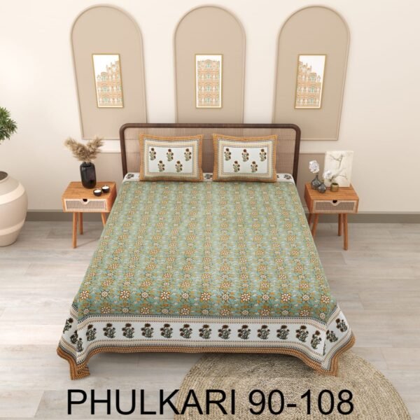 Phulkari Bedsheet 22