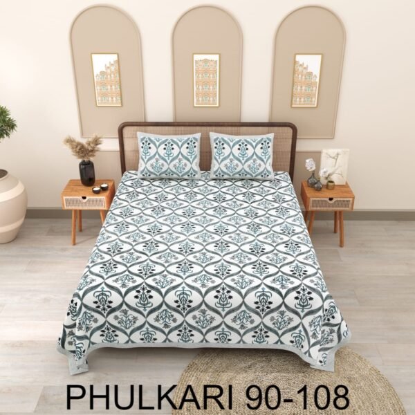 Phulkari Bedsheet 25