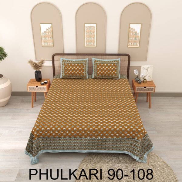 Phulkari Bedsheet 31