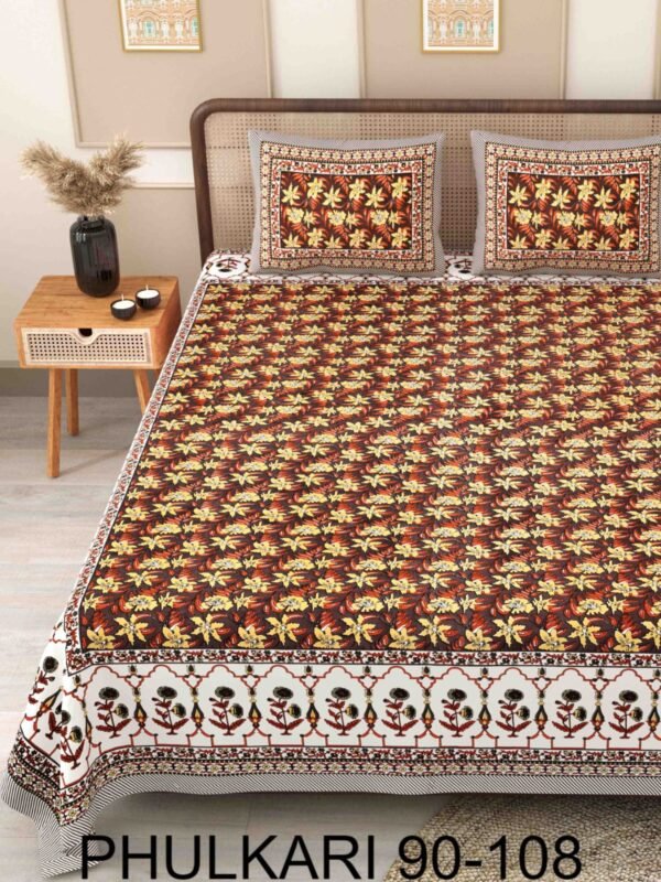 Phulkari Bedsheet 4