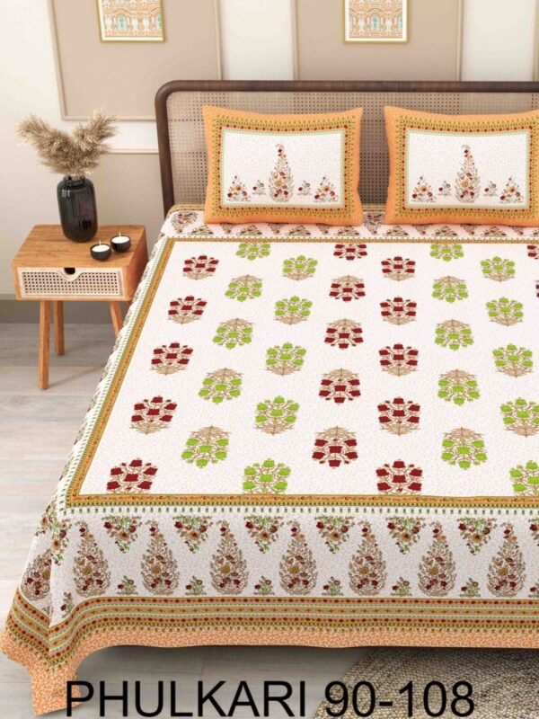 Phulkari Bedsheet 8