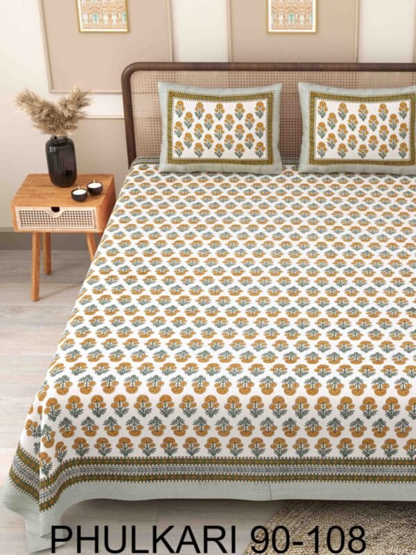 Phulkari Bedsheet 9