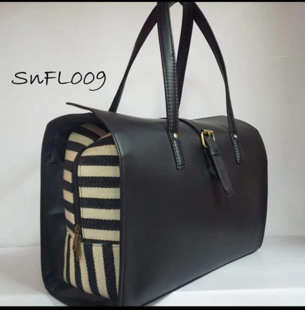 Designer Covered Duffle Bag 6