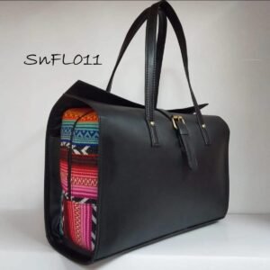 Designer Covered Duffle Bag 8