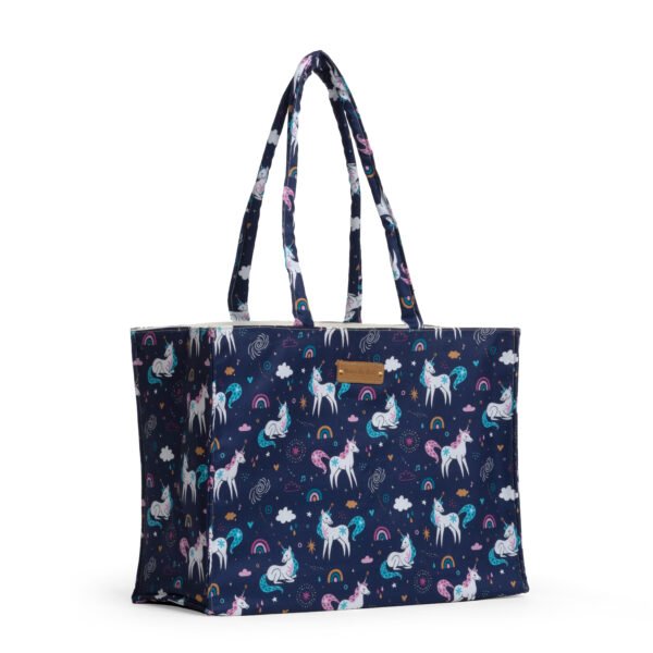 Unicorn Rainbow Love Tote Handbag