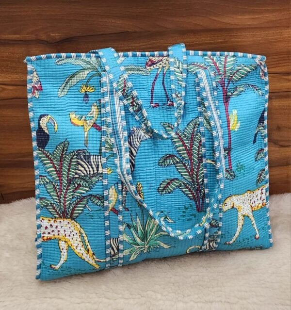 Designer Quilted tote handbags